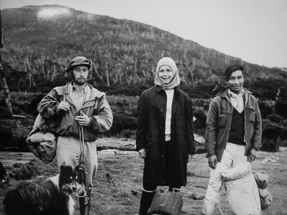 Anne Chapman inicia su recorrido por la península Mitre