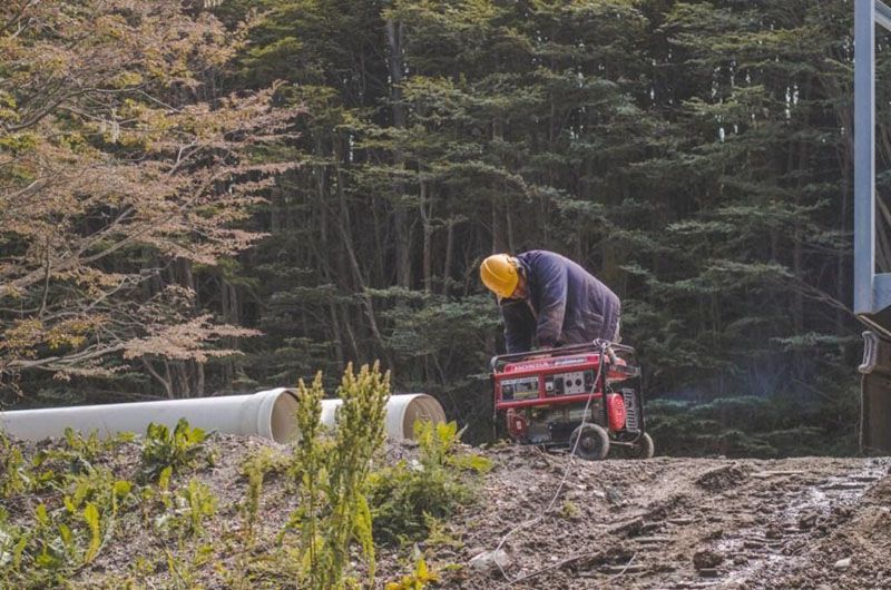 Avanza el tendido de redes de servicios en la urbanización General San Martín