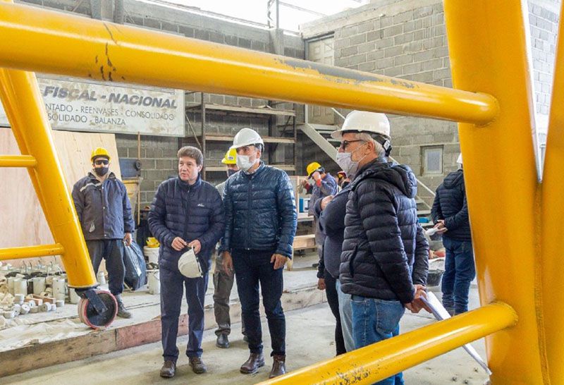 Melella destacó la obra del puerto como generadora de empleo