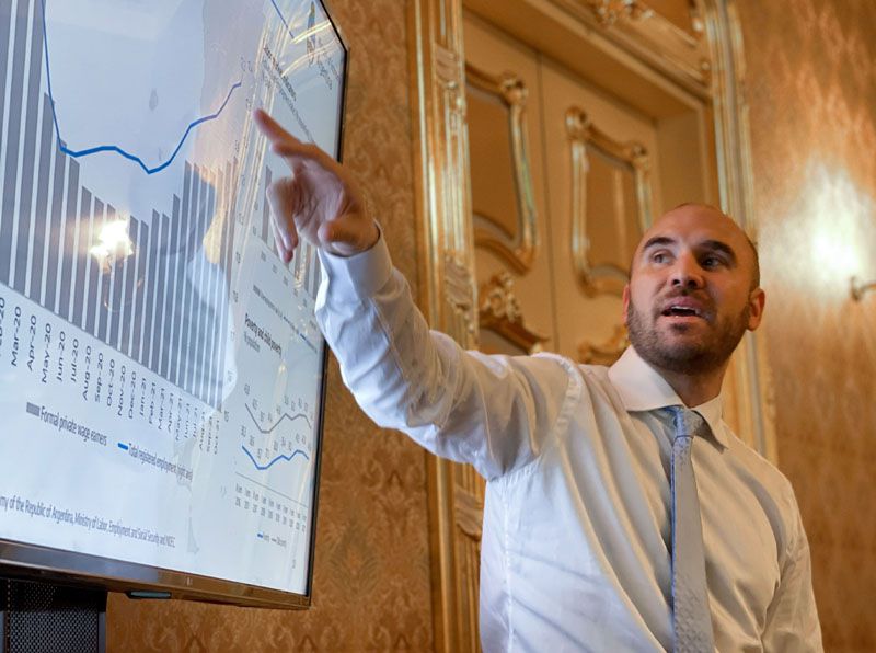  GUZMÁN SEGUIRÁ BUSCANDO APOYO INTERNACIONAL EN EL G20 PARA LOGRAR EL ACUERDO CON EL FMI