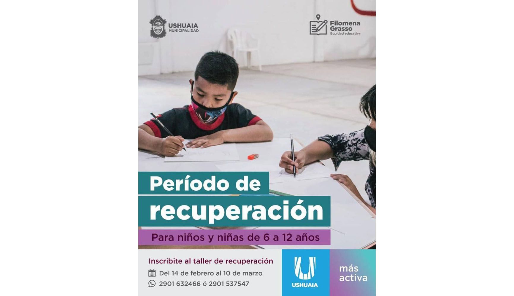  La Municipalidad de Ushuaia puso en marcha el programa ‘Filomena Recupera’