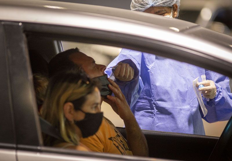 Siguen bajando los casos de Coronavirus en el país: 17.034 contagios y 180 muertes 