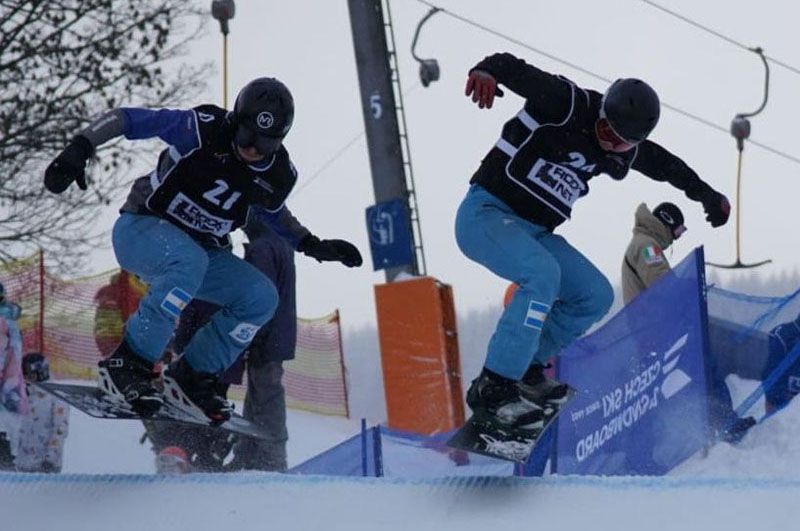 Dos fueguinos convocados por FASA para competir en el mundial de snowboard