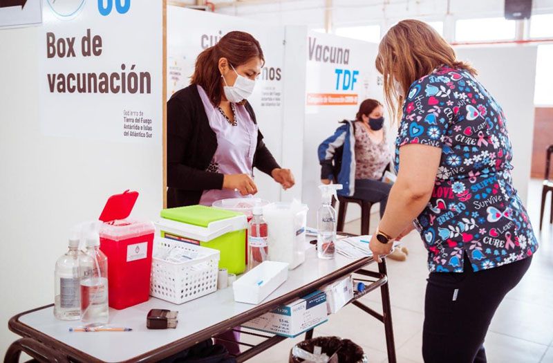 Cronograma de vacunación hasta el viernes