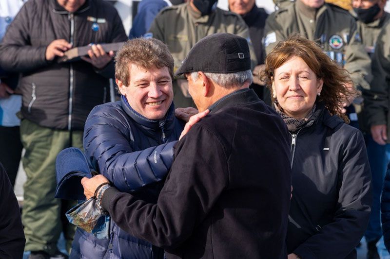 Melella y Urquiza entregaron reconocimientos a veteranos de Río Grande 