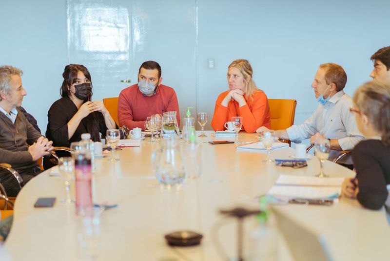 Asociaciones de personas con discapacidad estuvieron en Casa de Gobierno