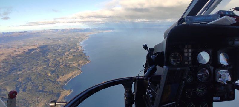 Desesperada búsqueda de un kayakista