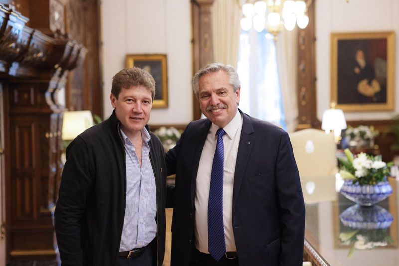 Melella confirmó la llegada de Alberto Fernández