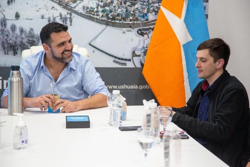 Vuoto recibió al ciclista Juan Pablo Bartizzaghi