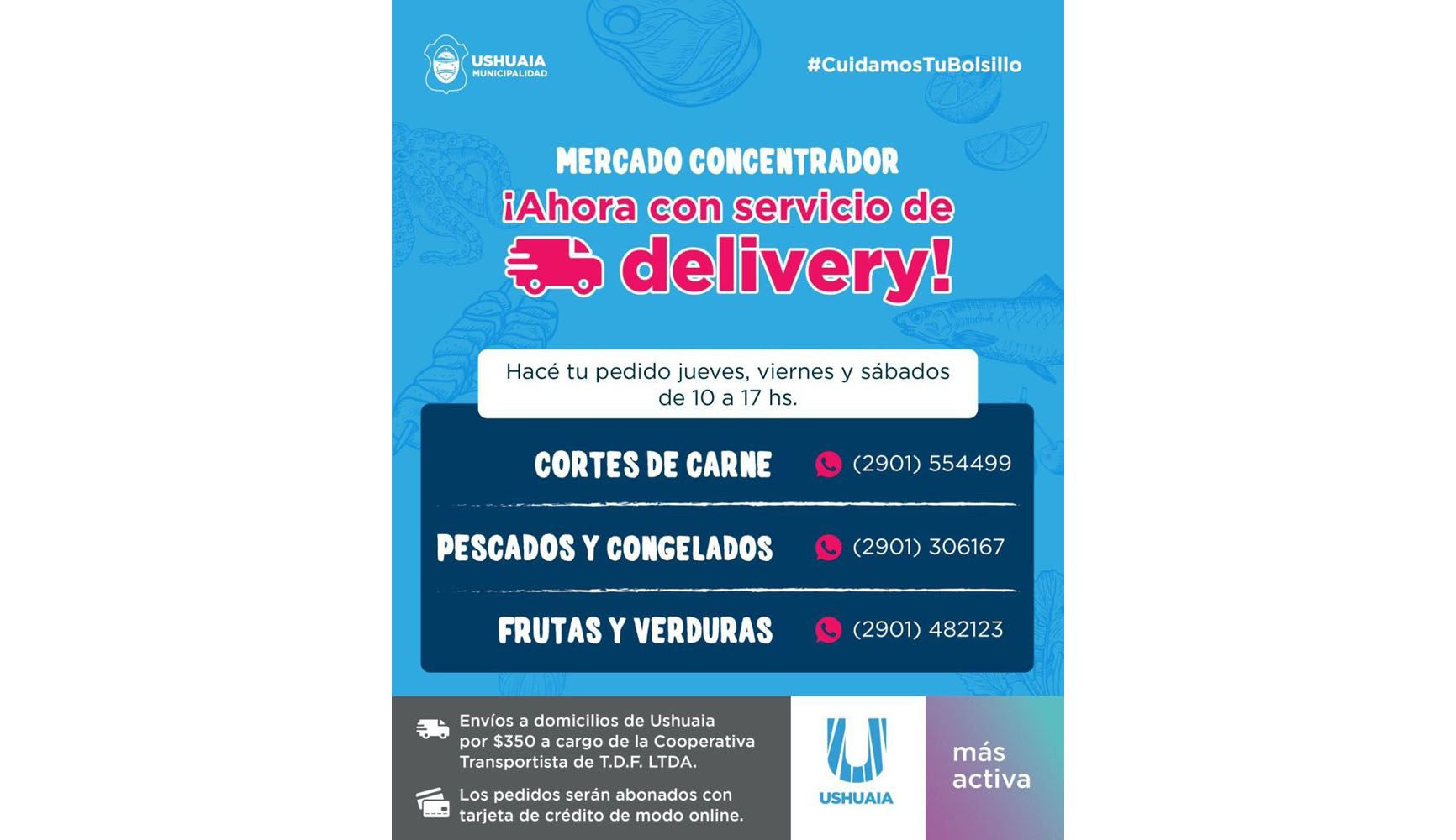 El Mercado Concentrador incorpora el servicio de delivery