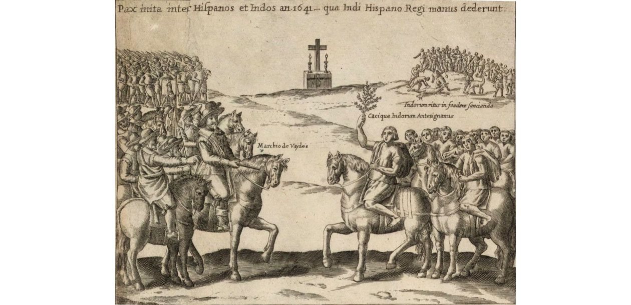 La monarquía española reconoce al pueblo mapuche