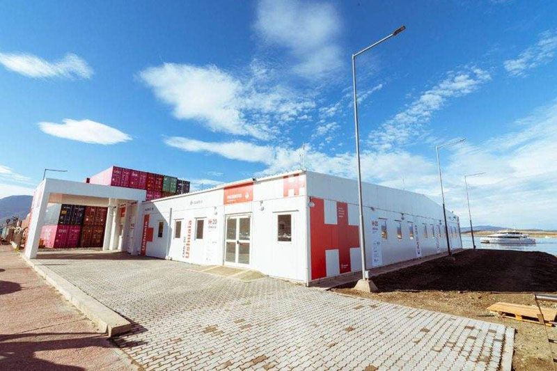 El Hospital Modular se suma al operativo de vacunación.