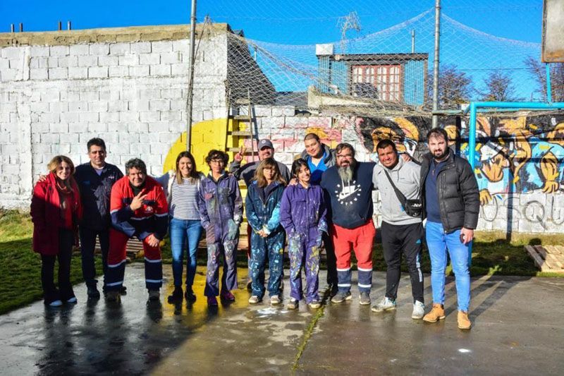 El barrio ‘El Bosquecito’ tendrá un mural conmemorativo de la Gesta de Malvinas