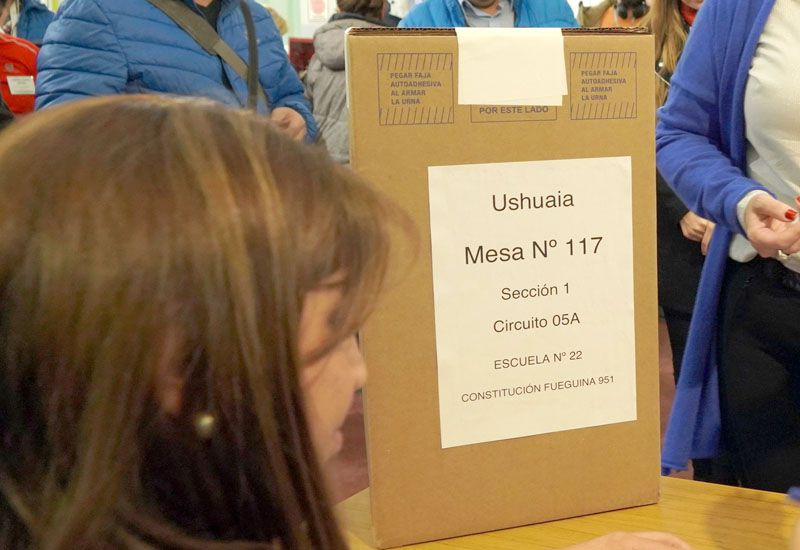 Más de 60 mil personas habilitadas para votar en Ushuaia