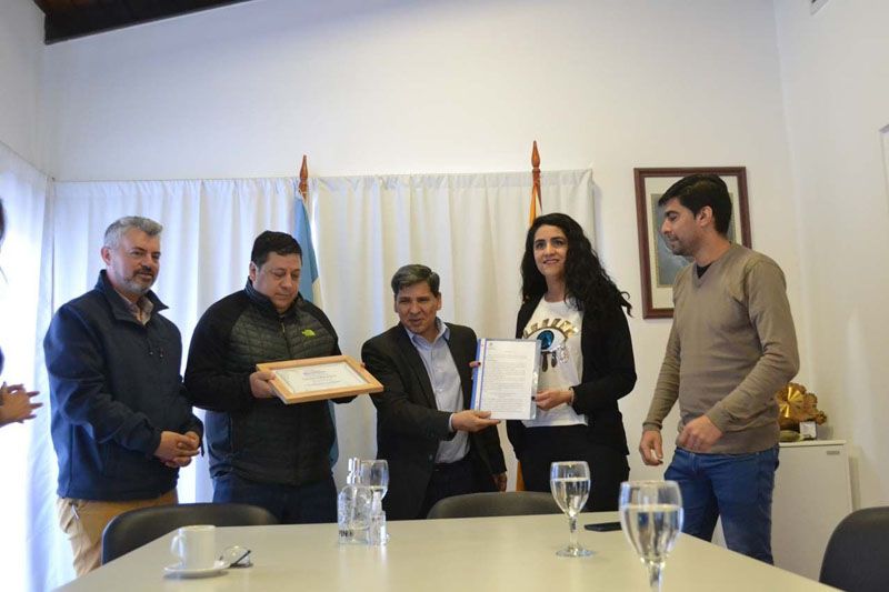 Pino distinguió el proyecto ‘Antártida, Conocer para Enseñar’