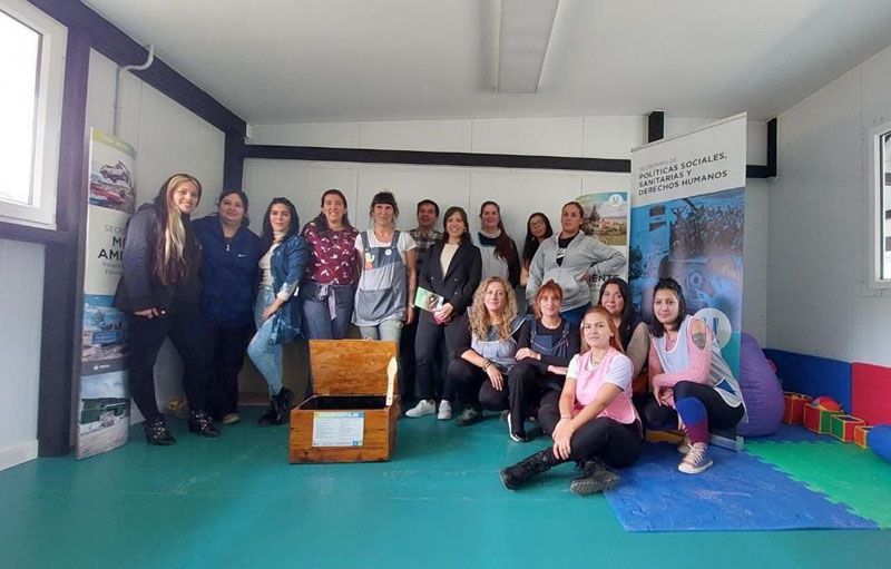  Medio Ambiente capacitó al personal del Centro de Infancias en reciclaje y compostaje
