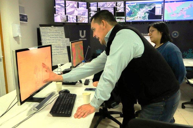 Servicios Públicos trabaja para prevenir la formación de escarcha en las calles