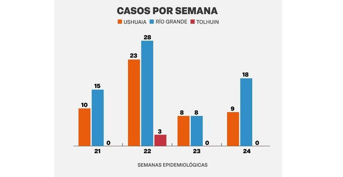 Leve incremento de casos 