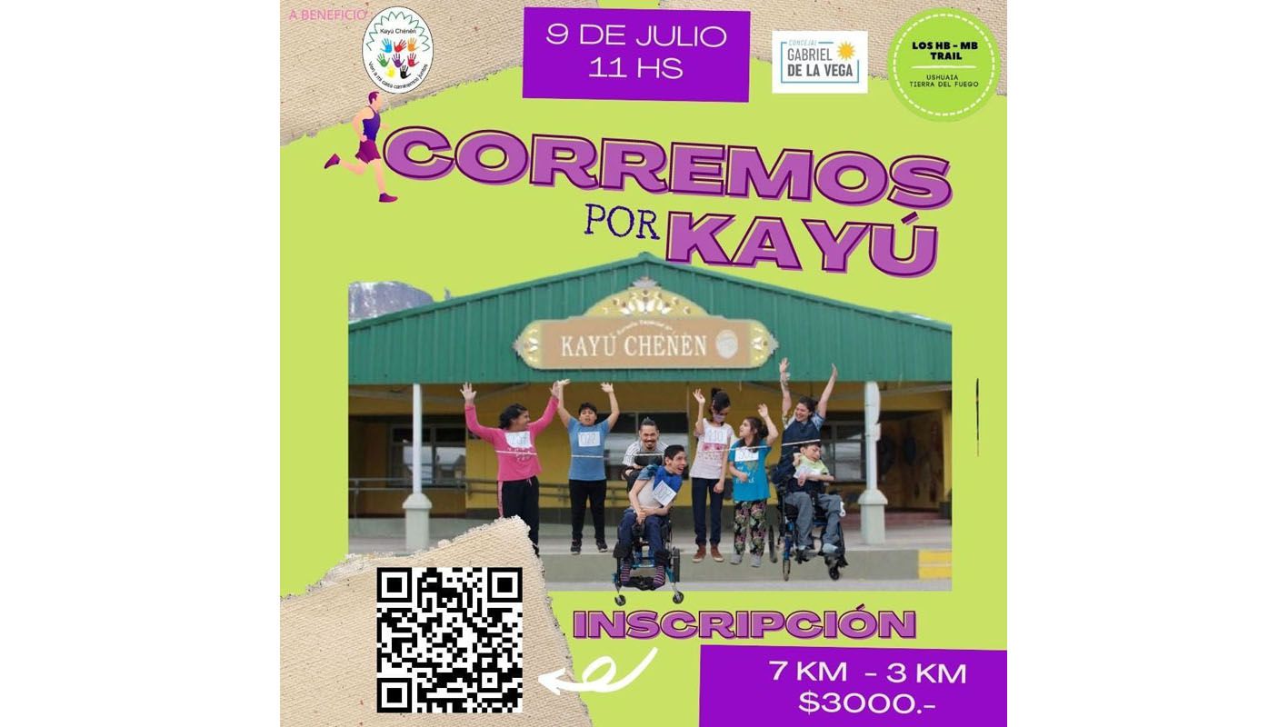 El sábado 9 de Julio “Corremos por Kayú”