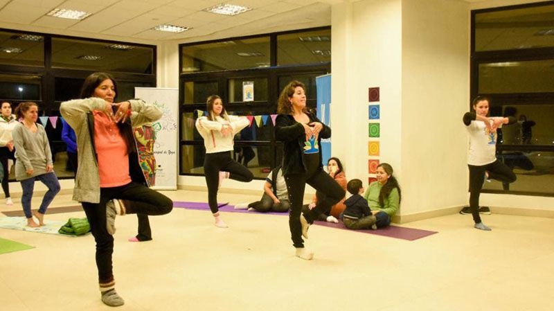 La Municipalidad celebró el Día Internacional del Yoga