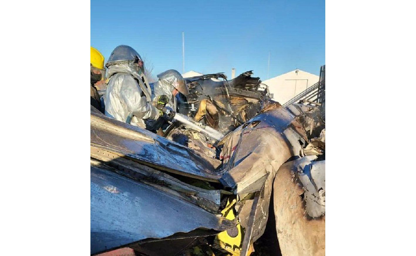 Pusieron a resguardo la caja negra y muestras de combustible