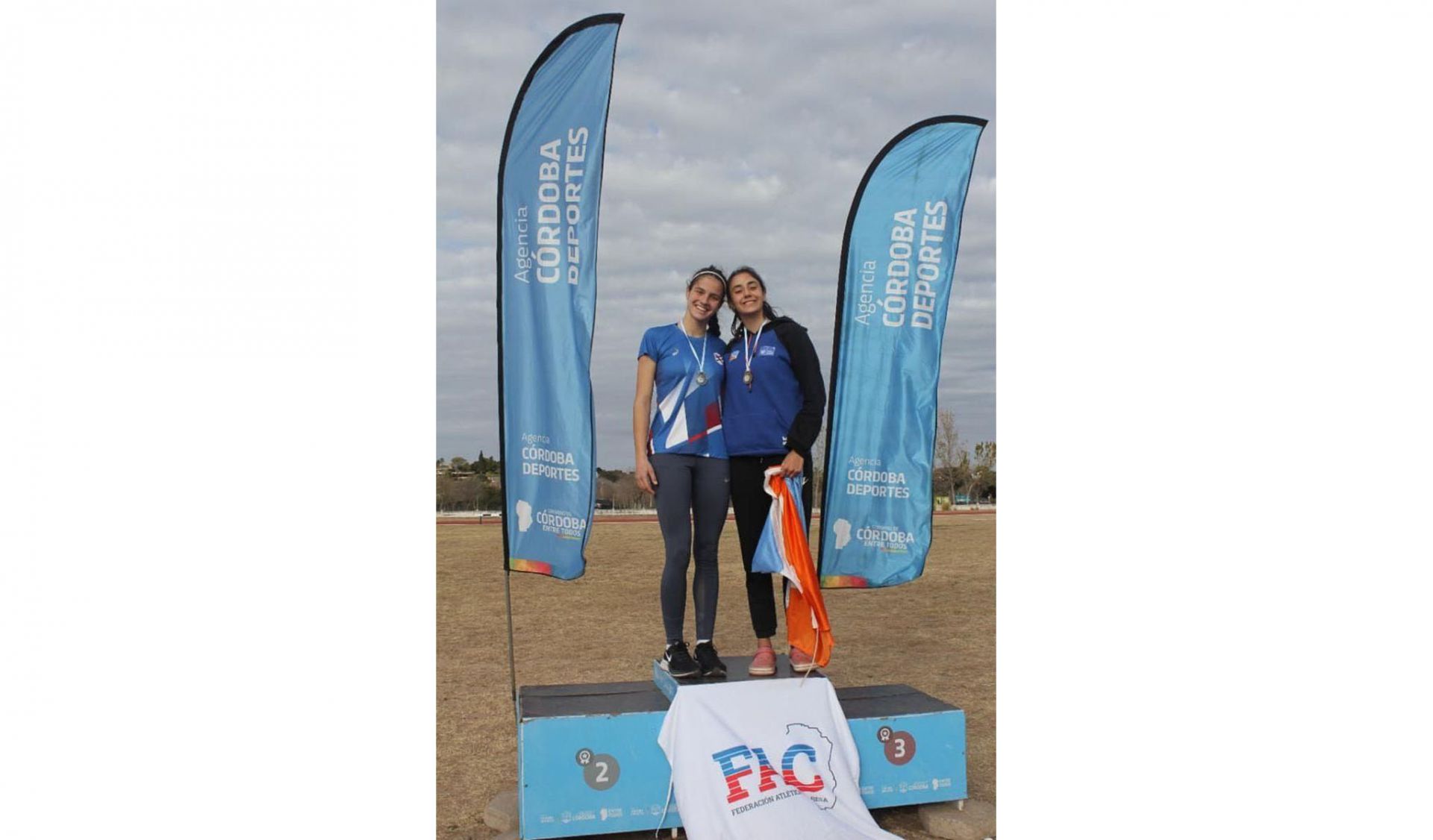 Renata Godoy y Antonella Ojeda 1ra y 4ta en el nacional de ateltismo