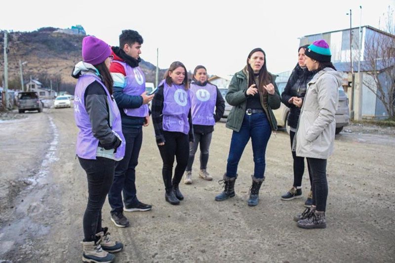 La Secretaría de la Mujer recorrió el barrio Andorra