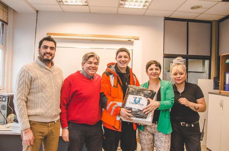 Se completó la entrega de Elementos de Protección Personal a trabajadores de Tránsito