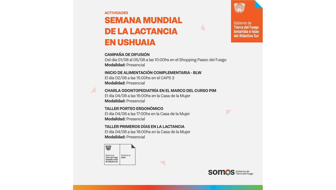 Salud realiza diversas actividades por la Semana Mundial de la Lactancia Materna