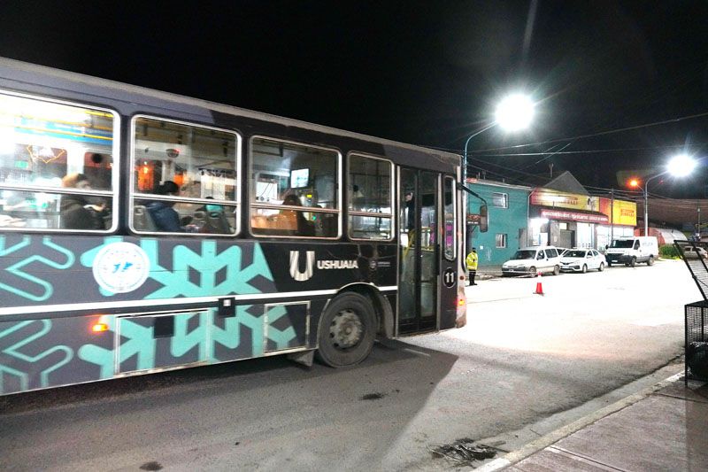 Ushuaia se suma al paro nacional y esta noche no habrá colectivos