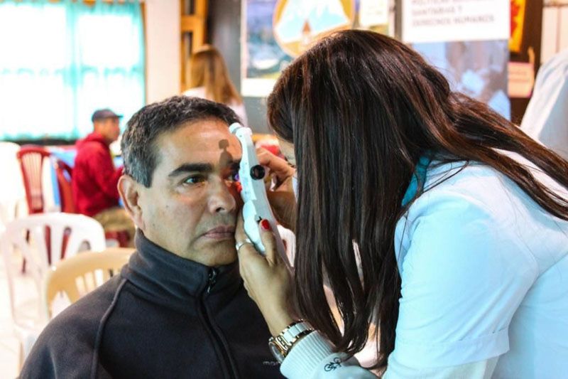 Más de 40 vecinos participaron de una nueva Jornada de Control Oftalmológico