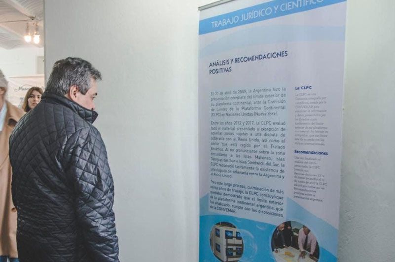 La Municipalidad acompaña la Muestra Itinerante sobre la Plataforma Continental