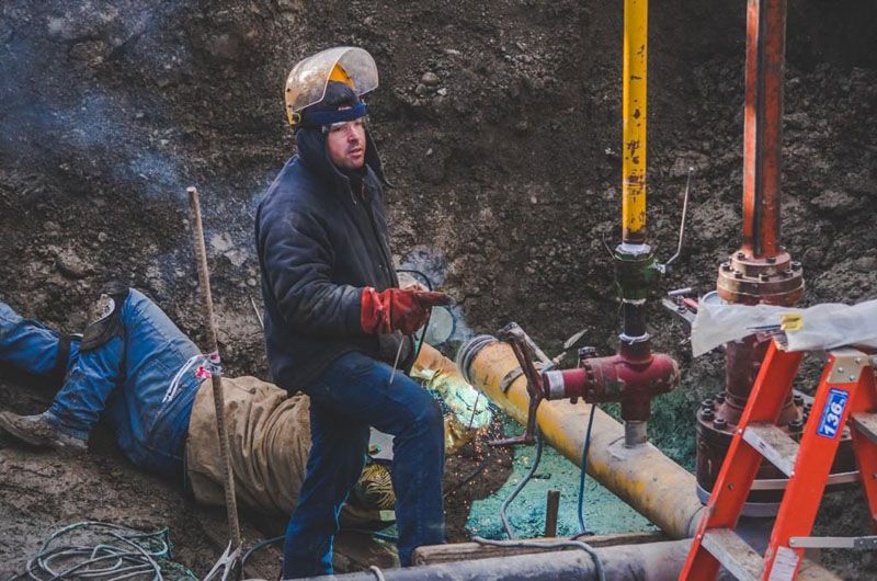 Avanzan los trabajos previos y ya reubicaron la infraestructura de gas