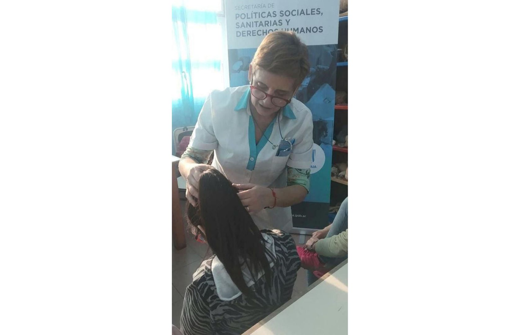 El equipo de Salud municipal realizó controles a niños de la Escuela Nº 1