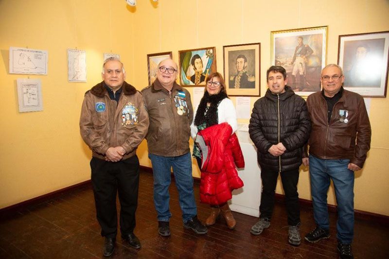 Se inauguró la muestra del General Don José de San Martín en la Casa Beban