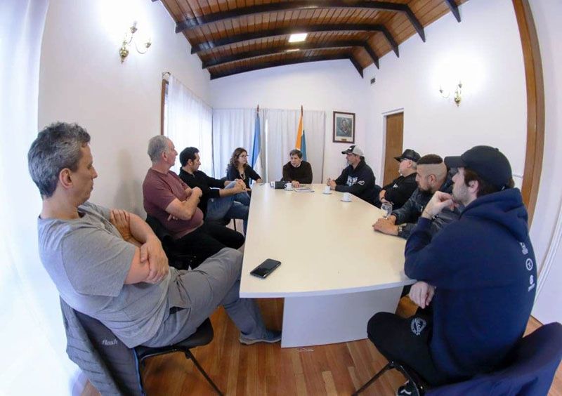 Pino: “Trabajamos para mejorar la infraestructura deportiva”