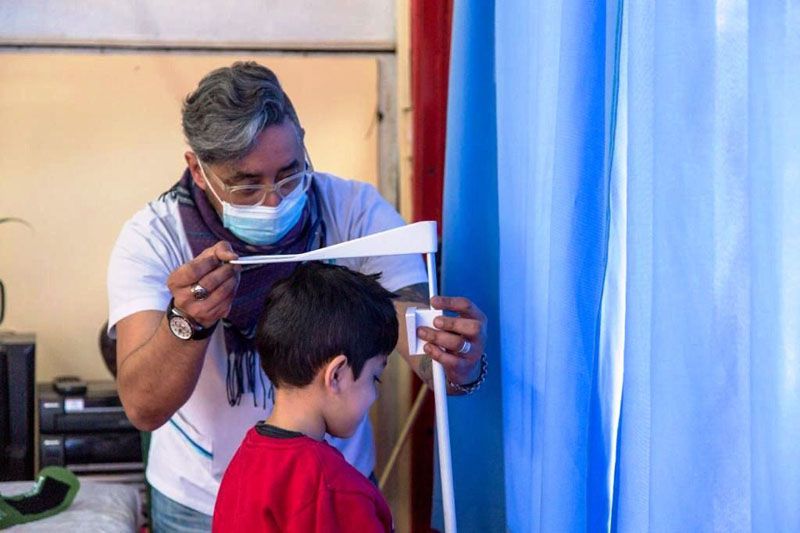 Se realizó una nueva jornada de Control de Salud para niños en Andorra