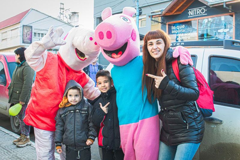 Cientos de niños festejaron en el Centro Cultural Nueva Argentina