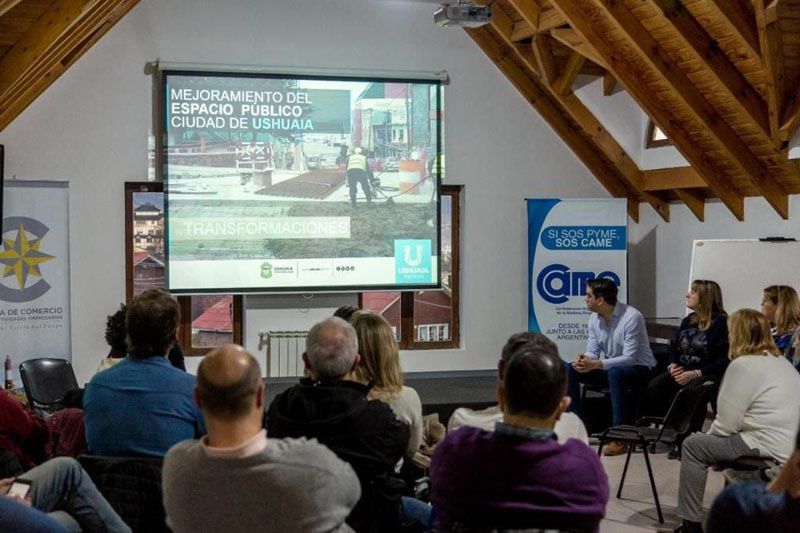 La Municipalidad y la Cámara de Comercio analizaron obras que comenzarán en octubre