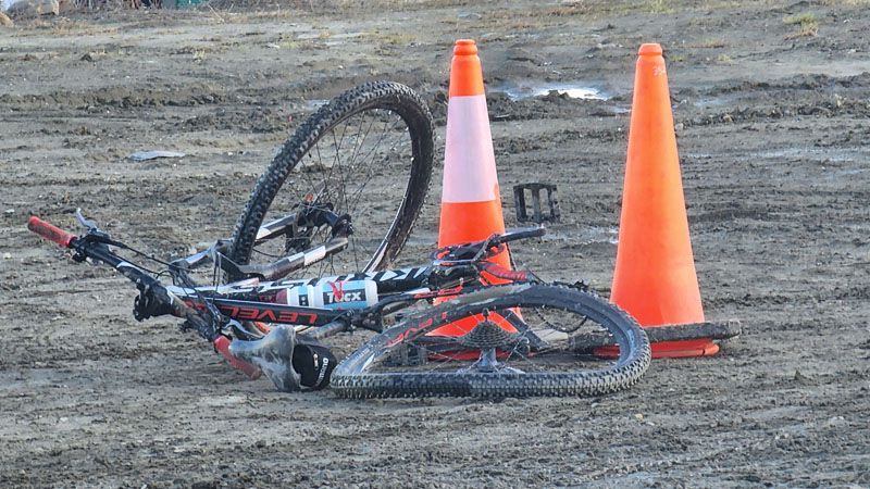 Atropelló a un ciclista y se fugó