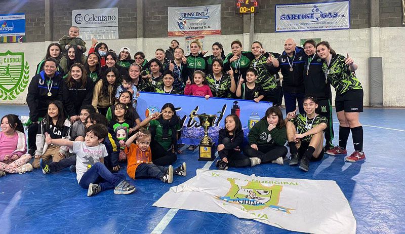 Escuela Municipal “B” Campeonas de la Copa Ushuaia