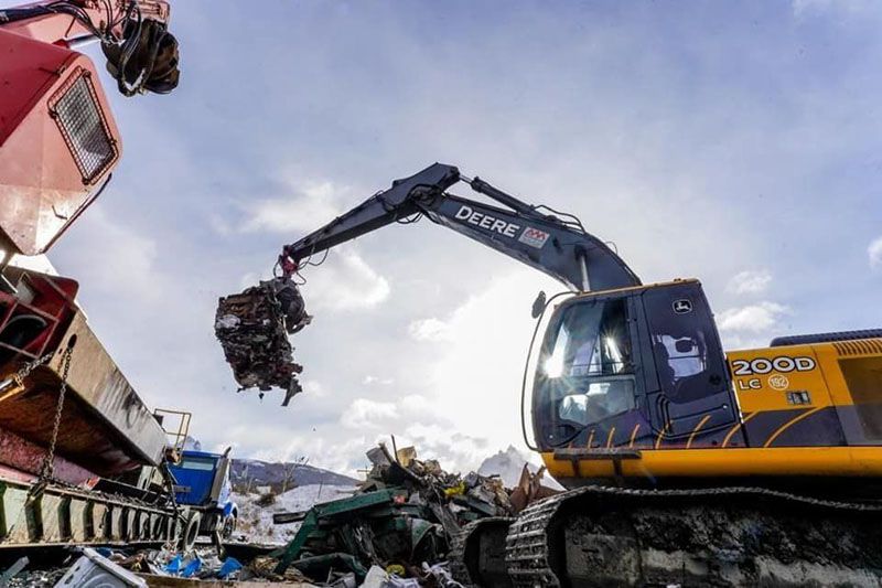 Medio Ambiente municipal prevé compactar más de 300 toneladas de chatarra esta semana