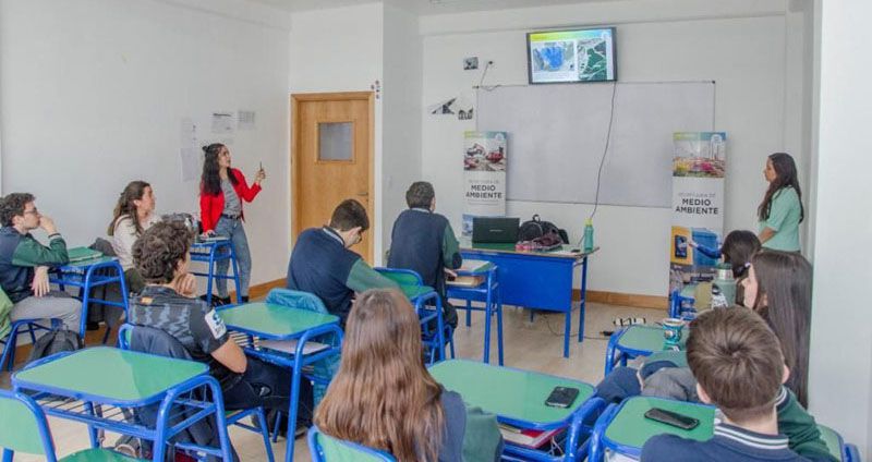 ‘De la Escuela a la Ciudad’ visitó el Colegio del Sur