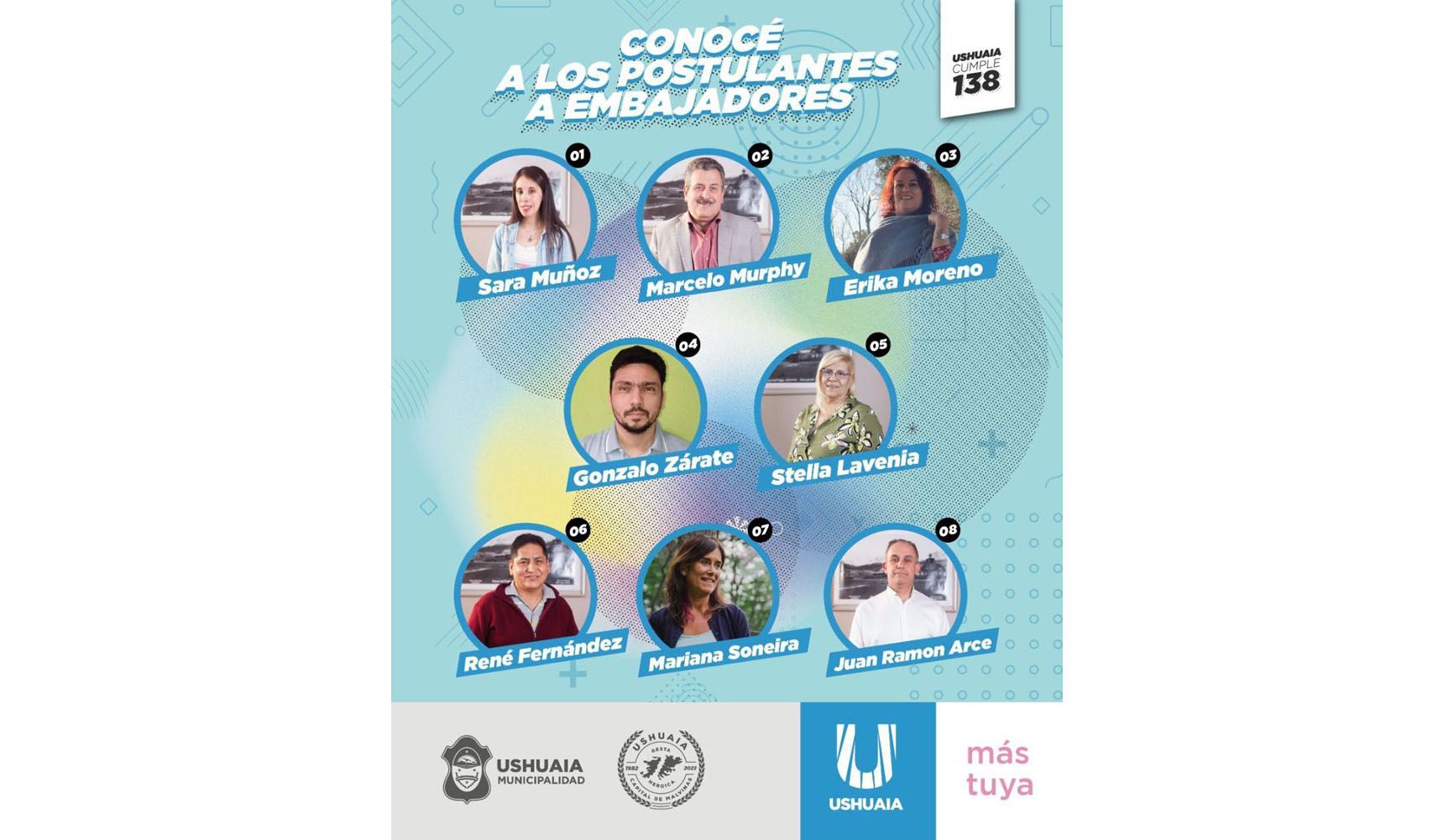 Comenzó la votación para la elección de Embajadores de Ushuaia