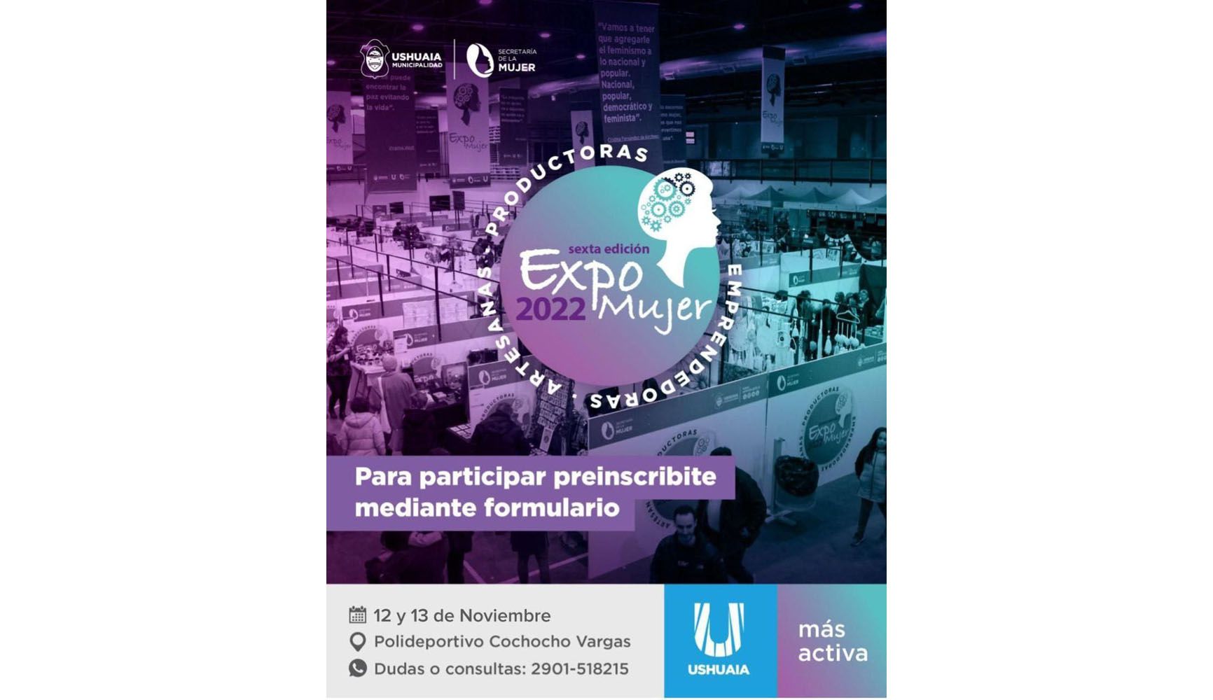 Se viene la 6ª edición de la ‘Expo Mujer’