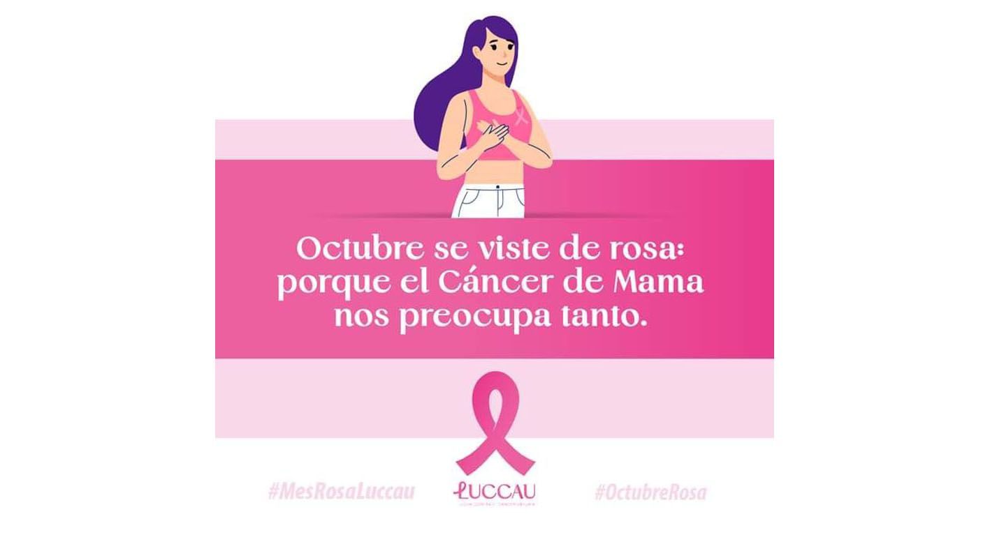 LUCCAU realizará diversas actividades de concientización sobre el cáncer de mama