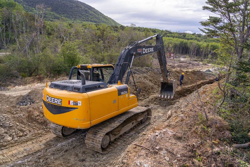 Comenzaron obras para instalar servicios en Barrancas del Pipo 