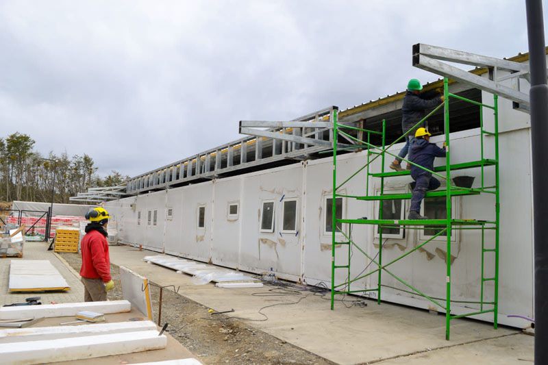 El Hospital Modular en su etapa final 