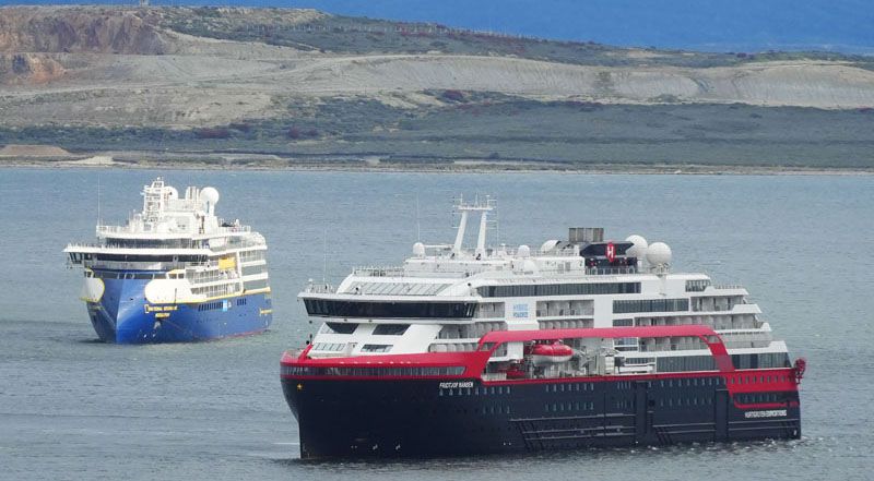 La llegada de cruceros mantiene el buen flujo turístico en Ushuaia 
