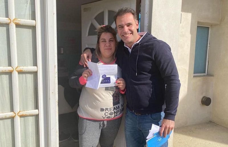 Ventura dialogó con vecinos sobre dispositivos municipales para la economía hogareña